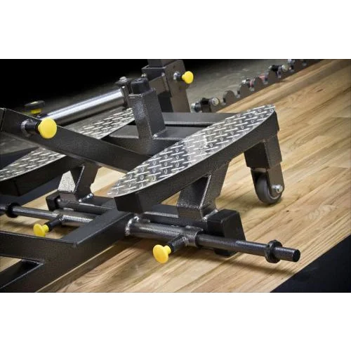 Three-Way Self-Adjusting Weight Bench W/ Spotters Platform -- Legend Fitness (3222) - Image 3