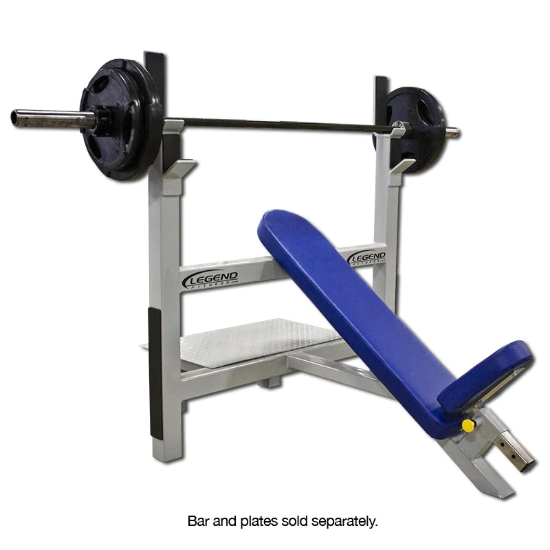 Basic Olympic Incline Bench Press -- Legend Fitness (3106)