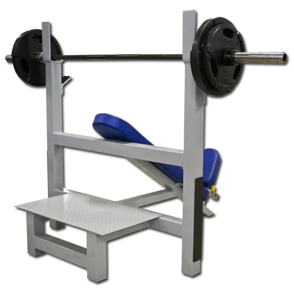 Basic Olympic Incline Bench Press -- Legend Fitness (3106) - Image 3