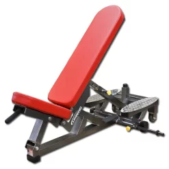 Three-Way Self-Adjusting Weight Bench W/ Spotters Platform -- Legend Fitness (3222)