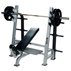 Olympic Incline Weight Lifting Bench W/Gun Racks -- York (54038-55038)