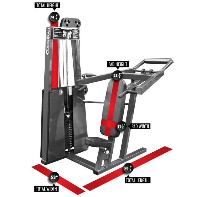 Shoulder Press Machine -- Legend Fitness (902) - Image 2