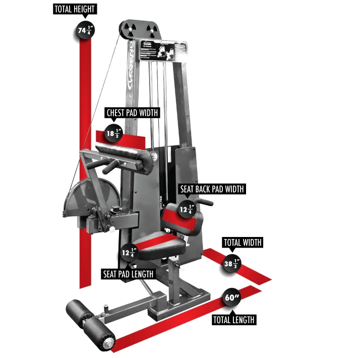 Ab Crunch Machine -- Legend Fitness (941) - Image 2