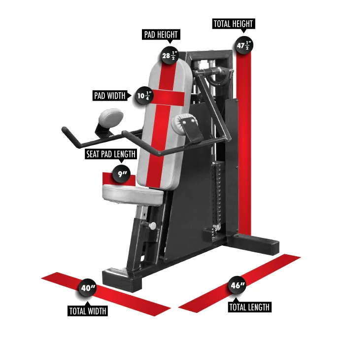 Lateral Raise -- Legend Fitness (962) - Image 2