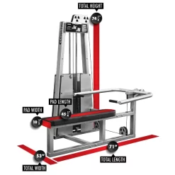 Lying Chest Press -- Legend Fitness (972)