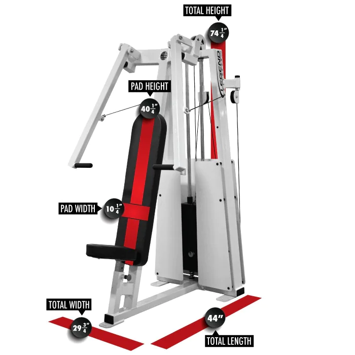 Unilateral Chest Press -- Legend Fitness (991) - Image 2