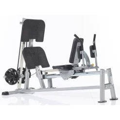 Evolution Light Commercial Horizontal Plate Loaded Leg Press / Hack Squat -- Tuff Stuff (CLH-300)