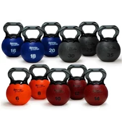 8" Diameter Safe-Drop Kettlebell Medicine Ball -- Aeromat (KBMB)