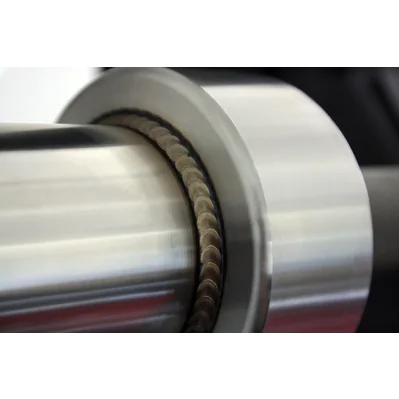 American Barbell 5' Stainless Steel Olympic Straight Bar | American Barbell (OB5-SS) - Image 3