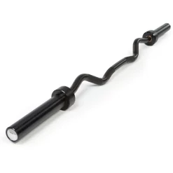 54.5" Olympic Black Oxide E-Z Curl Bar – Ivanko (OBZ-55)