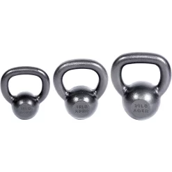 Premier Cast Iron Kettlebell Set - Garage Gym Package -- Ader Fitness (112-SET)
