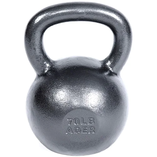 Ader Premier Cast Iron Kettlebell (Single) -- Ader Fitness (112-LB) - Image 5