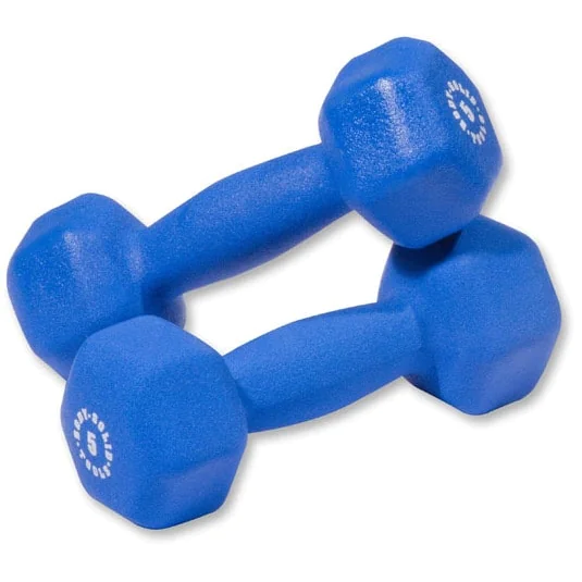 Brightly Colored Neoprene Dumbbell Pairs And Light Sets – Body-Solid (BSTND) - Image 5
