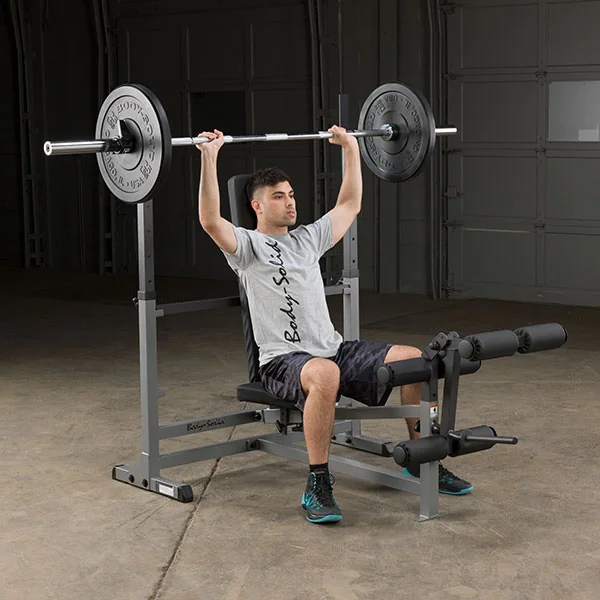 PowerCenter Combo Olympic Bench – Body-Solid (GDIB46L) - Image 3