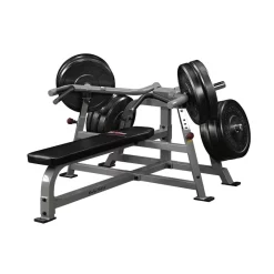 Plate Loaded Leverage Flat Bench Press Machine – Body-Solid (LVBP)