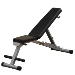 Powerline Folding Flat Incline Decline Bench – Body-Solid (PFID125X)