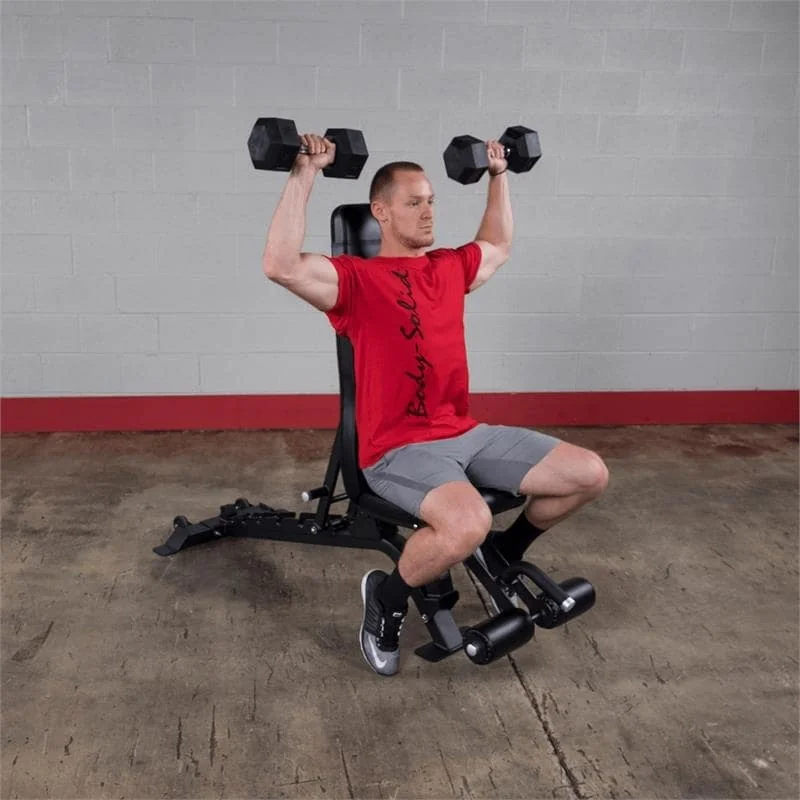 Full Commercial Flat Incline Decline Bench With Leg Hold Down β Body-Solid (SFID425) - Image 6