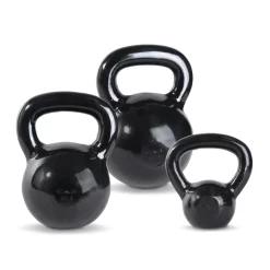 Black Polished Enamel Coated Cast Iron Kettlebell – CAP Barbell (SDK2)