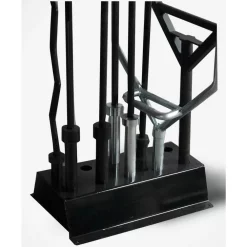 10 Bar Vertical Storage Stand - Olympic Bar Holder | IRON COMPANY (10BH)