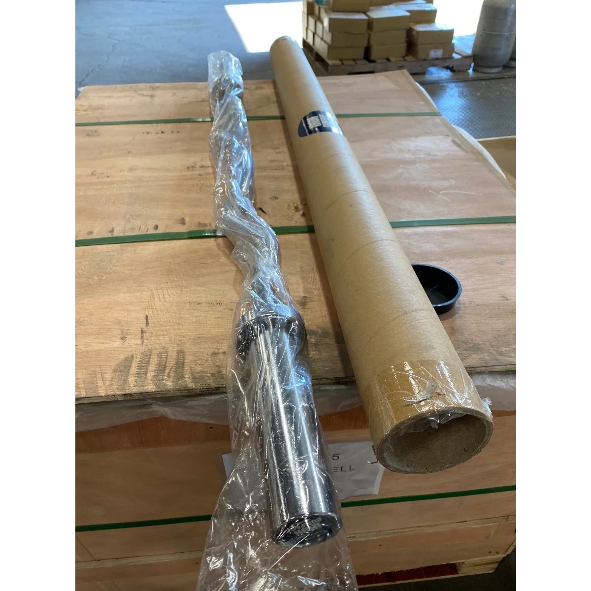 Chrome Curl Bar 47" | IRON COMPANY (IC-CCB-47) - Image 2