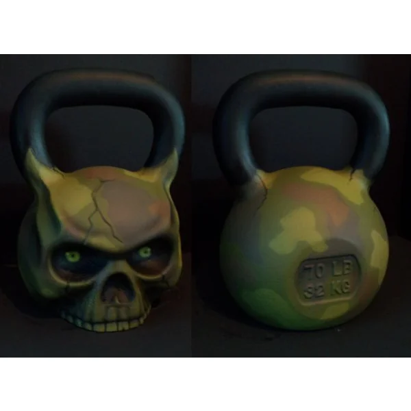 Skullbell Kettlebell (Single) - Skull Kettlebell -- Ironskull Fitness (SKULL-BELL) - Image 7