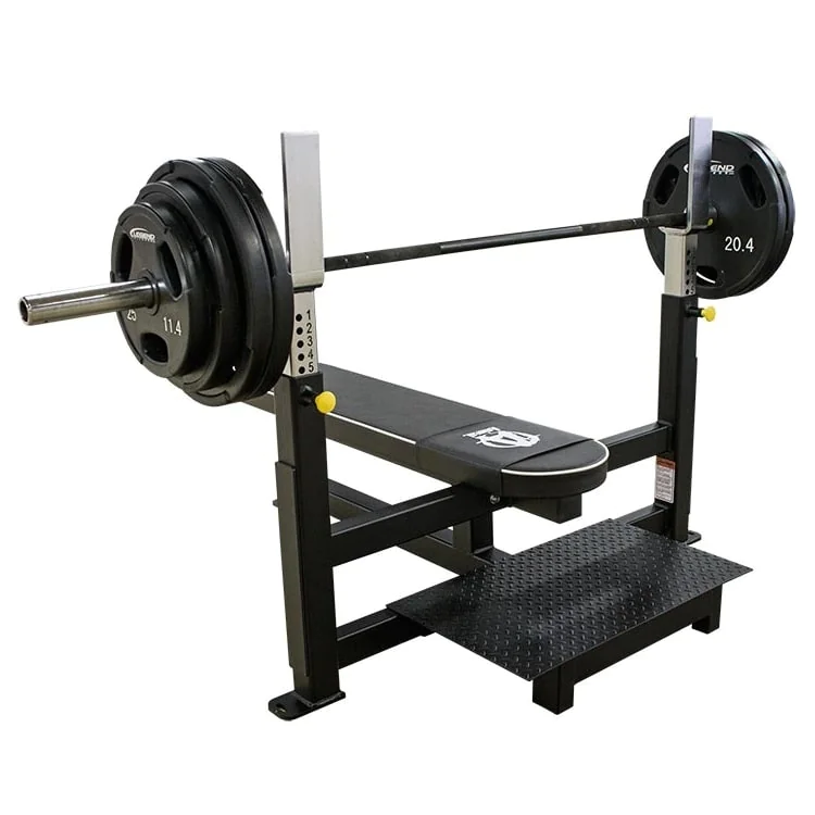 Competition Olympic Flat Bench Press – Legend Fitness (3906) - Image 2