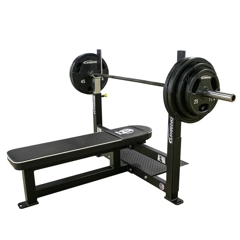 Competition Olympic Flat Bench Press – Legend Fitness (3906)