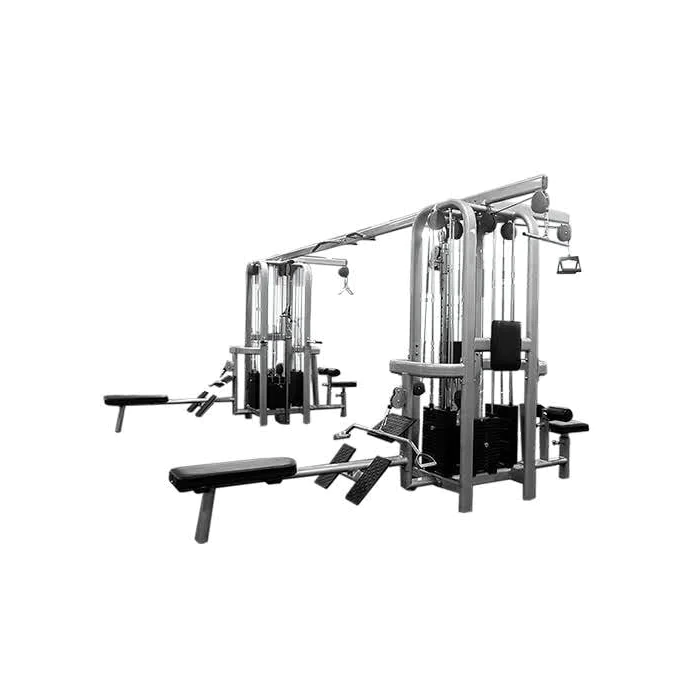 Deluxe 8 Stack Jungle Gym Version A | Muscle D Fitness (MDM-8SA) - Image 2