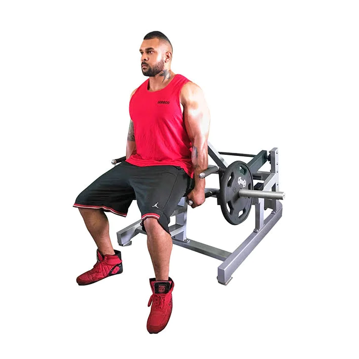 Plate Loaded Shrug Machine - Seated And Standing | Muscle D Fitness (MDP-1032) - Image 2