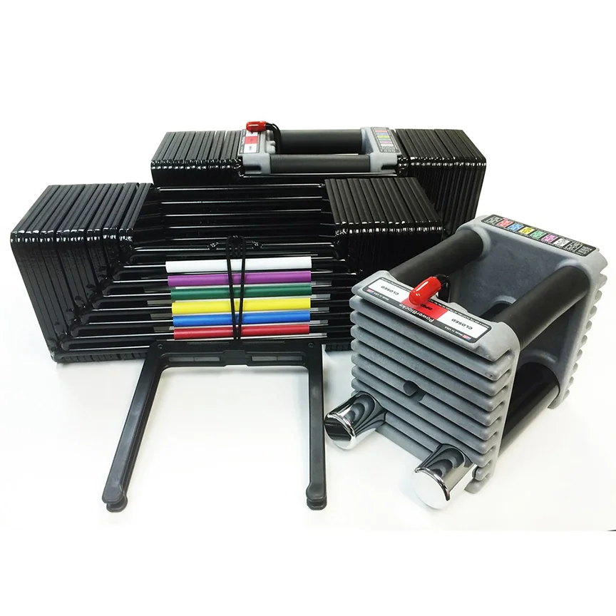 Elite Series Adjustable Dumbbell Set - 5-90 Lbs -- PowerBlock (ELITE-90)