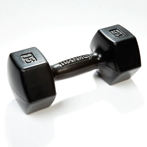 Black Rubber Aerobic Hexagon Dumbbell Club Pack – Ivanko (SW2010-PK-IRD) - Image 3